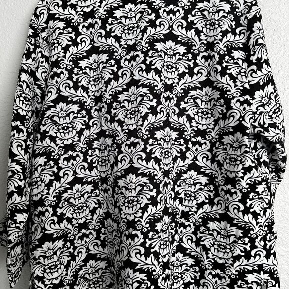 VTG TWEEDS WOMAN White and‎ black Linen blazer Jacket Size M-L (READ) - Picture 3 of 6